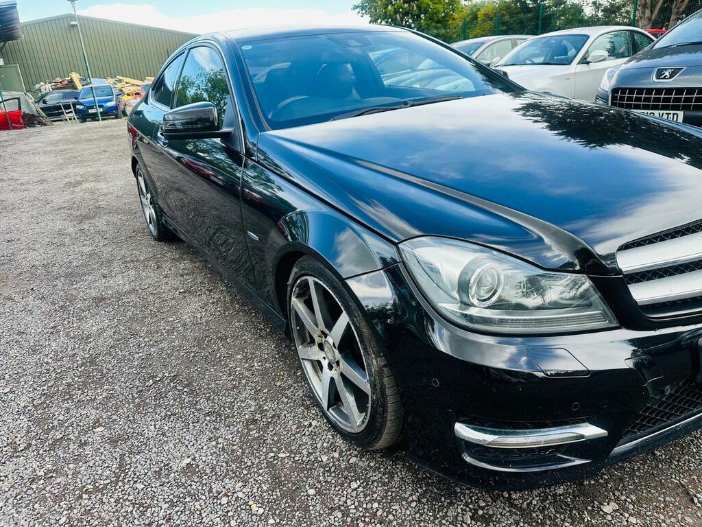 Mercedes-Benz C Class Coupe 2.1 C250 Cdi Blueefficiency Amg Sport Editio AK61UAN Black #3