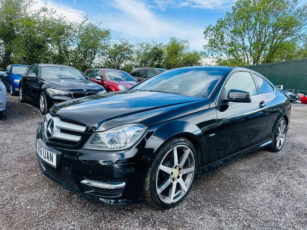 Mercedes-Benz C Class Coupe 2.1 C250 Cdi Blueefficiency Amg Sport Editio AK61UAN Black #5