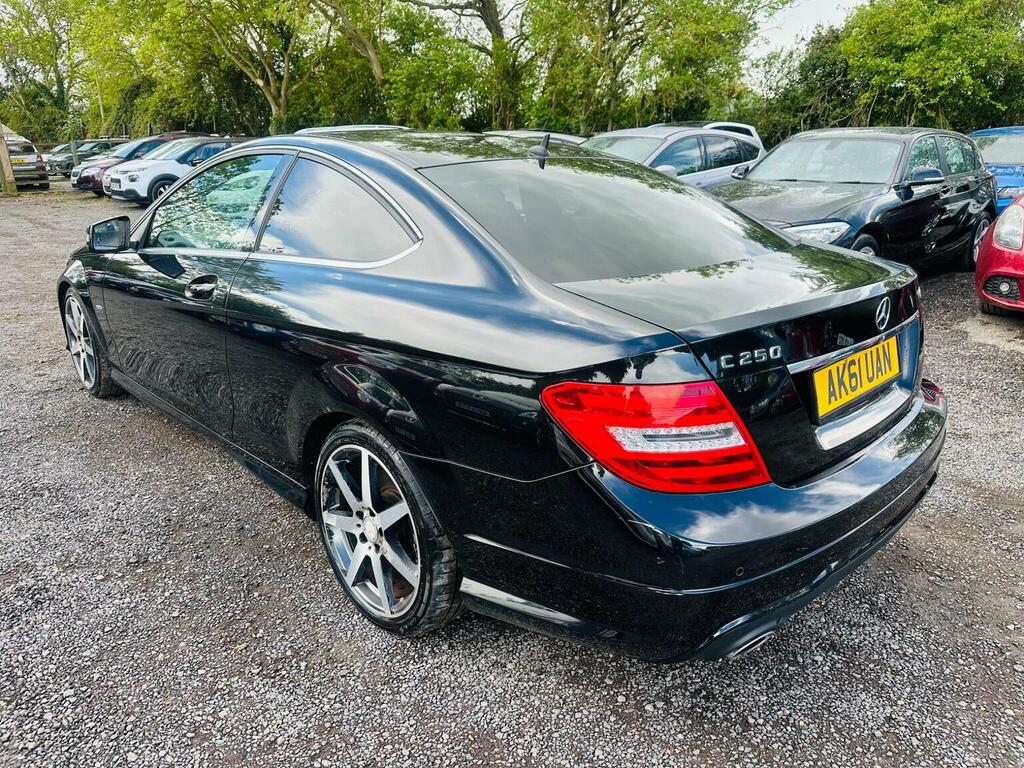 Mercedes-Benz C Class Coupe 2.1 C250 Cdi Blueefficiency Amg Sport Editio AK61UAN Black #6