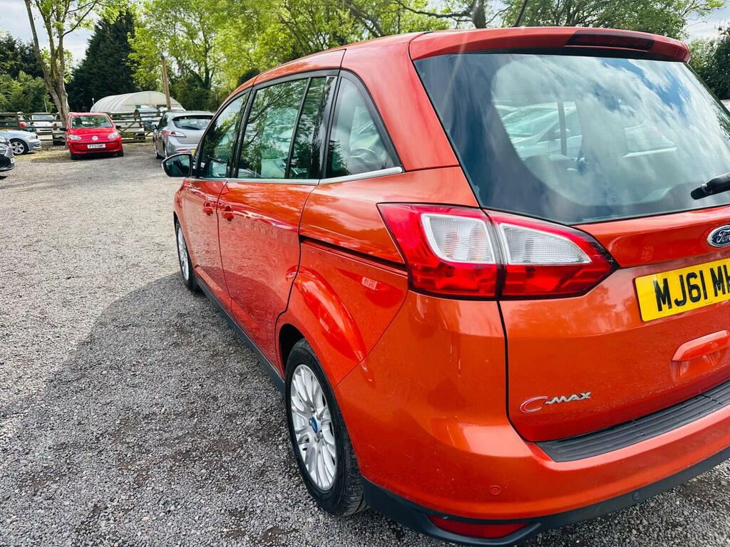 Ford Grand C-Max Mpv 1.6T Ecoboost Titanium Euro 5 201161 MJ61MHU Red #5