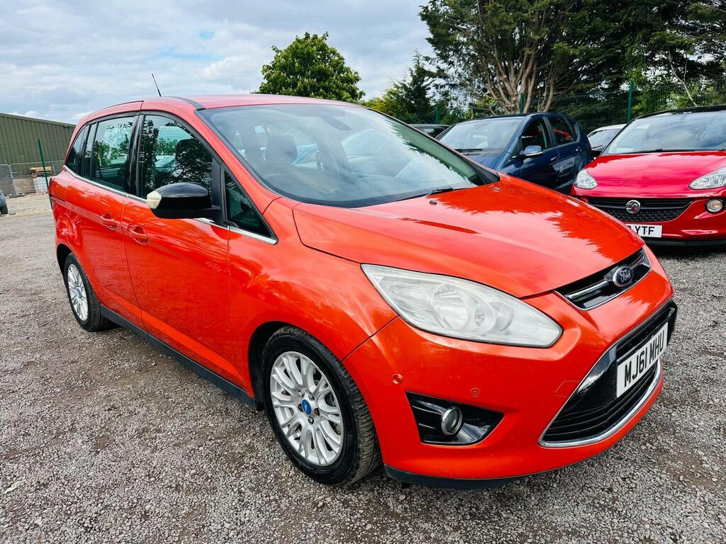 Ford Grand C-Max Mpv 1.6T Ecoboost Titanium Euro 5 201161 Red