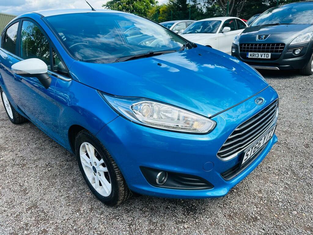 Ford Fiesta Hatchback 1.0T Ecoboost Zetec Blue Edition Euro 6 ST66YTZ Blue #3