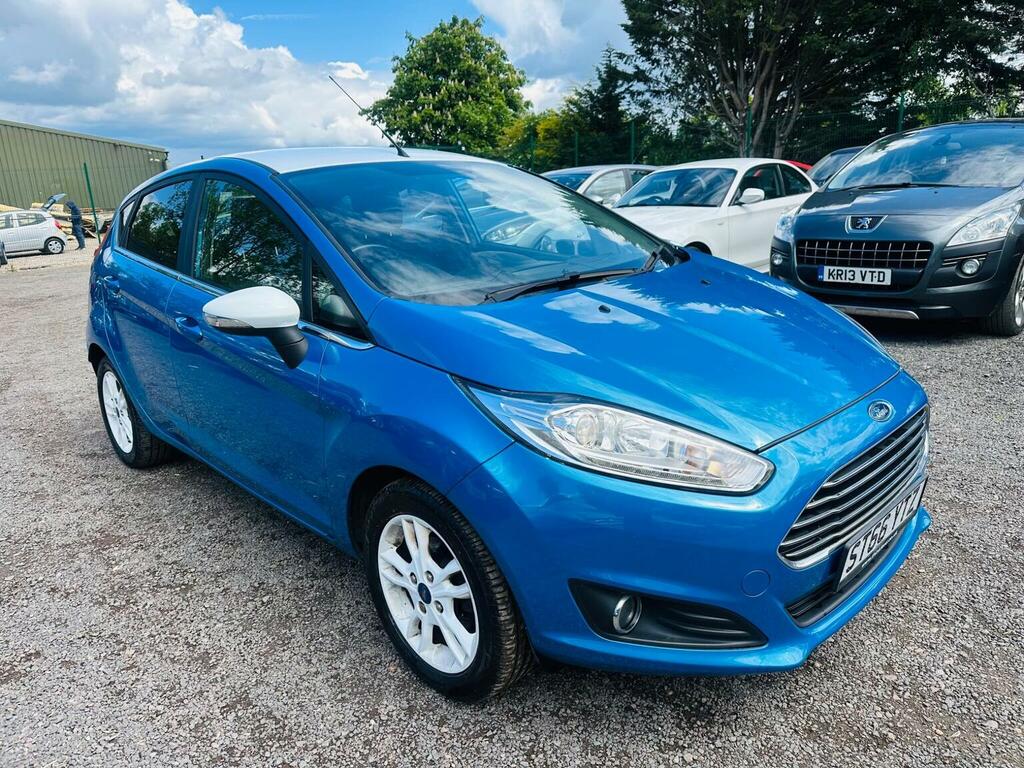 Ford Fiesta Hatchback 1.0T Ecoboost Zetec Blue Edition Euro 6 Blue