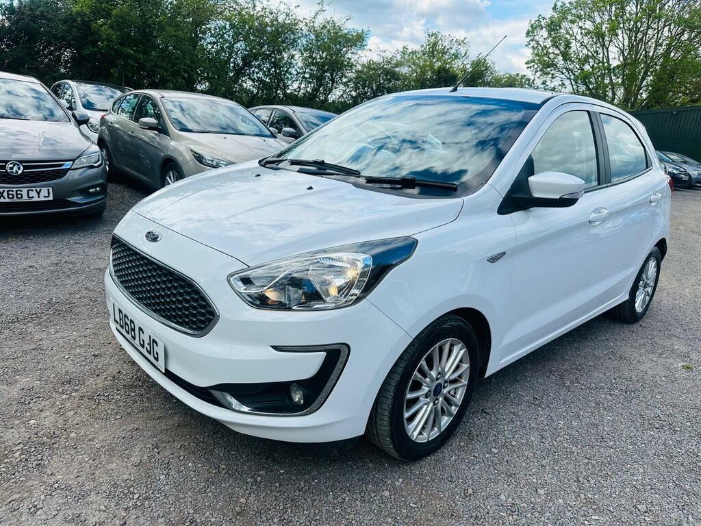 Ford KA+ Hatchback 1.2 Ti-vct Zetec Euro 6 Ss 2018 LD68GJG White #4