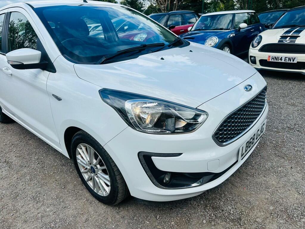 Ford KA+ Hatchback 1.2 Ti-vct Zetec Euro 6 Ss 2018 LD68GJG White #2