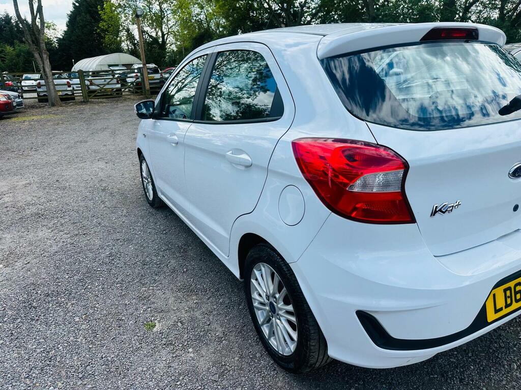 Ford KA+ Hatchback 1.2 Ti-vct Zetec Euro 6 Ss 2018 LD68GJG White #5
