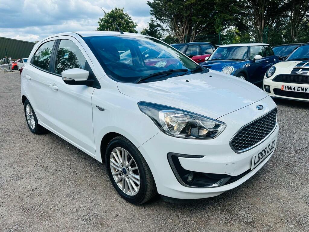 Ford KA+ Hatchback 1.2 Ti-vct Zetec Euro 6 Ss 2018 LD68GJG White