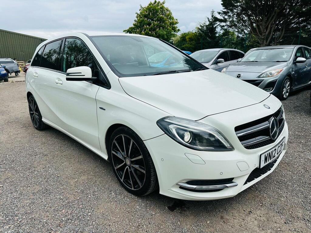 Mercedes-Benz B Class Mpv 1.8 B200 Cdi Blueefficiency Sport 7G-dct Euro White