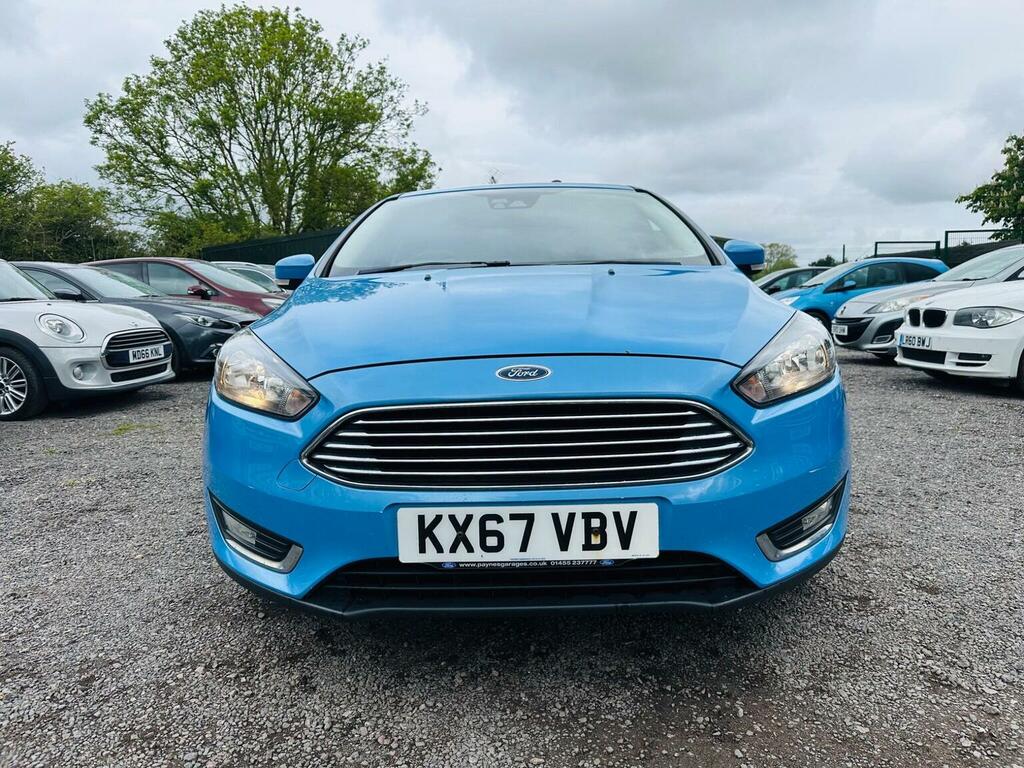 Ford Focus Hatchback 1.0T Ecoboost Titanium Euro 6 Ss KX67VBV Blue #3