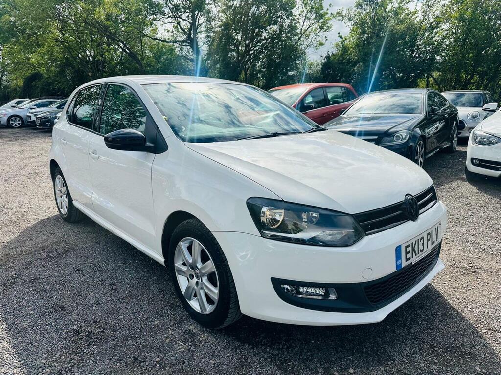 Volkswagen Polo Hatchback 1.2 Match Edition Euro 5 201313 White