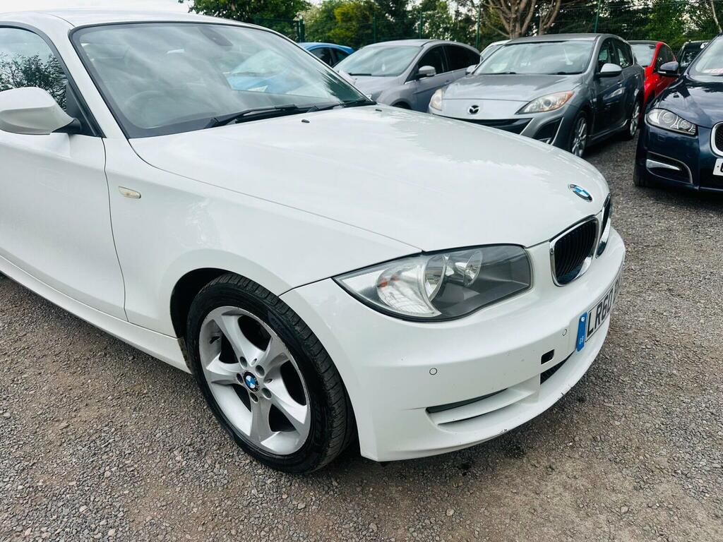 BMW 1 Series Coupe 2.0 120D Sport Steptronic Euro 5 20106 White #2