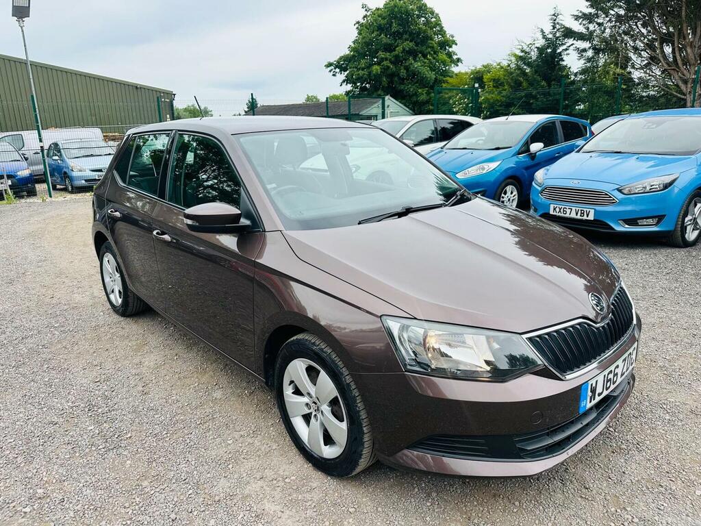 Skoda Fabia Hatchback 1.2 Tsi Se Dsg Euro 6 Ss 201666 WJ66ZDC Brown #6