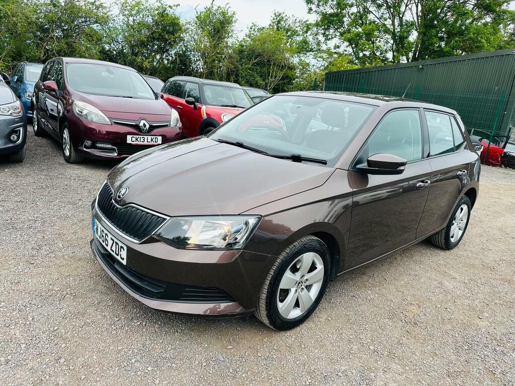 Skoda Fabia Hatchback 1.2 Tsi Se Dsg Euro 6 Ss 201666 WJ66ZDC Brown #4