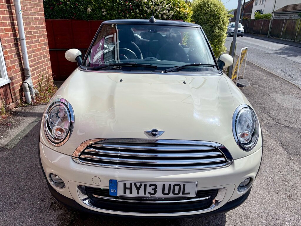 Mini Convertible 1.6 Cooper Convertible Euro 6 S White #2