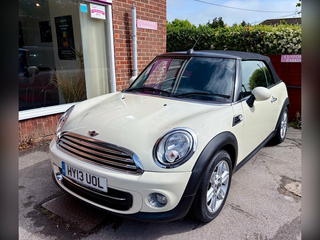 Mini Convertible 1.6 Cooper Convertible Euro 6 S White #3