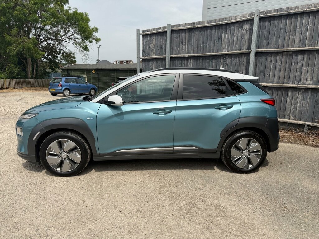 Hyundai Kona 64Kwh Premium Se Suv 204 Ps RL19AEE Blue #3