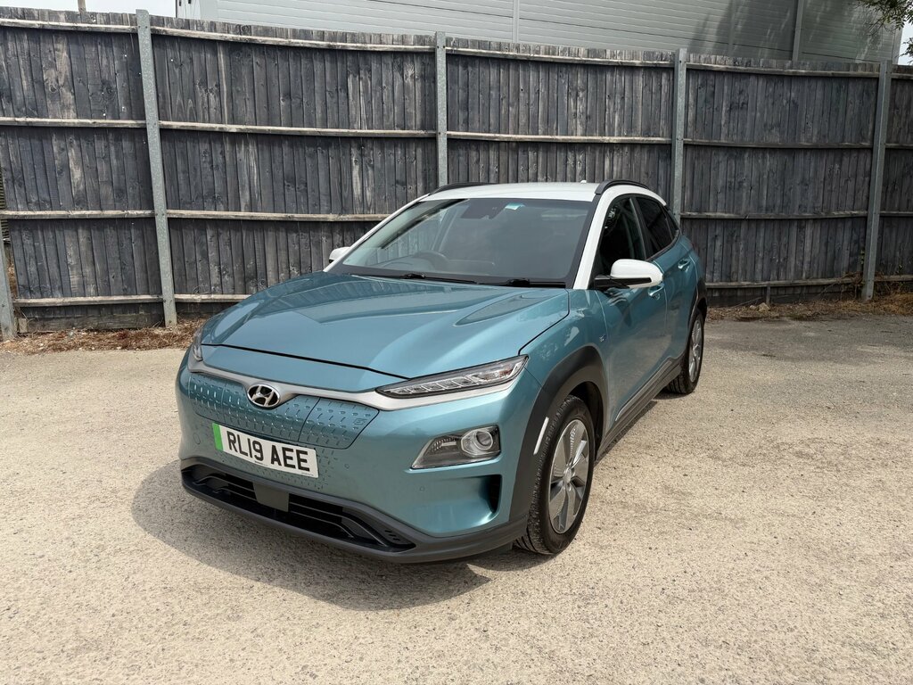 Hyundai Kona 64Kwh Premium Se Suv 204 Ps Blue