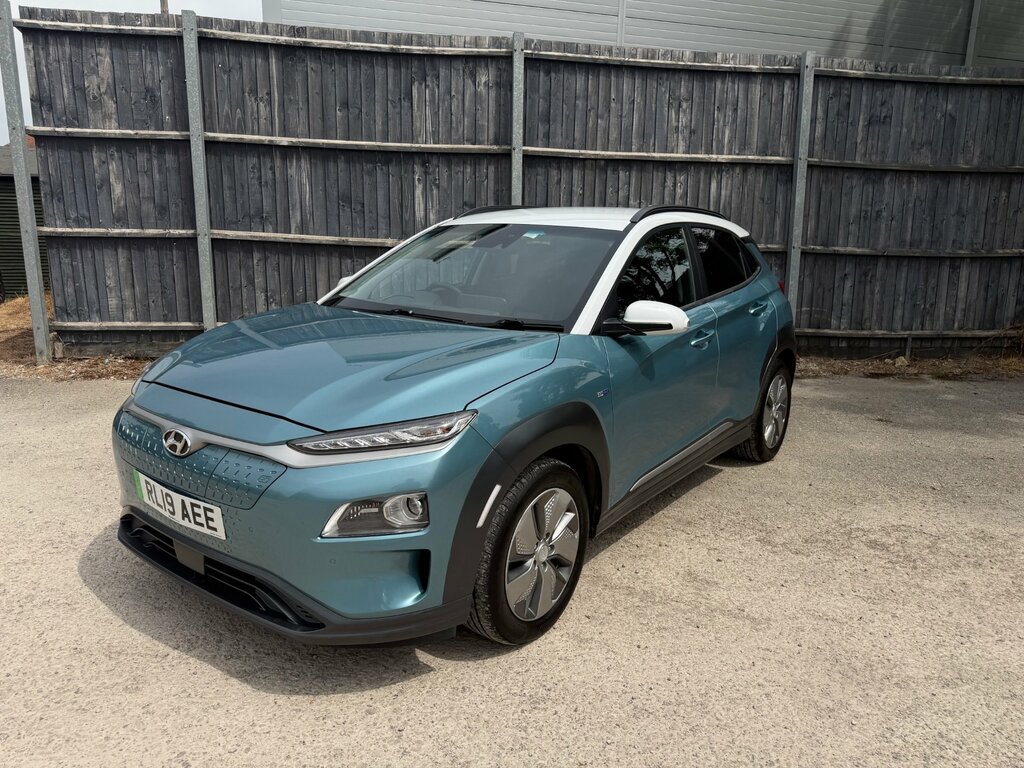Hyundai Kona 64Kwh Premium Se Suv 204 Ps RL19AEE Blue #2