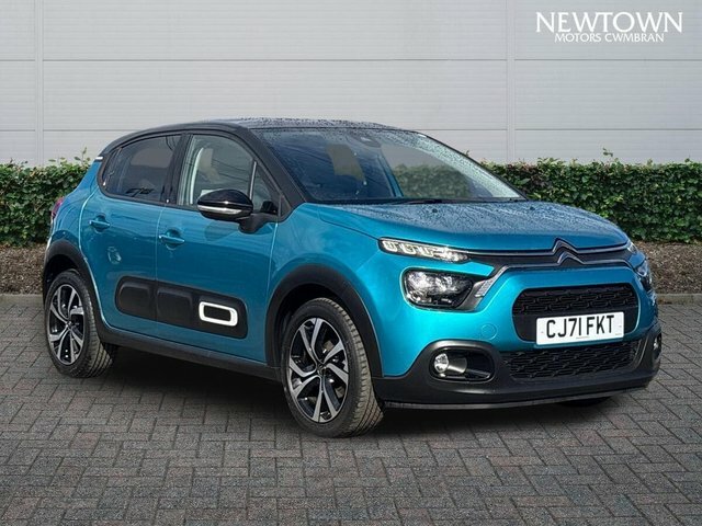 Citroen C3 1.2 Puretech Shine Plus Hatchback Manua Blue