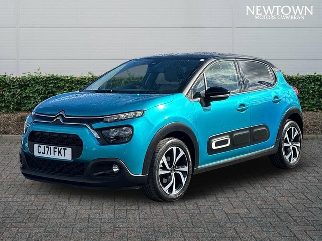 Citroen C3 1.2 Puretech Shine Plus Hatchback Manua Blue #3