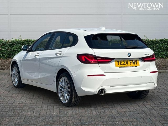 BMW 1 Series 1.5 116D Se Lcp Hatchback Dct Euro 6 YE24FMV White #5