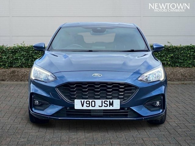 Ford Focus 1.0T Ecoboost St-line X Hatchback Manua V90JSM Blue #2