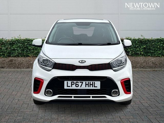 Kia Picanto 1.25 Gt-line S Hatchback Euro 6 LP67HHL White #2