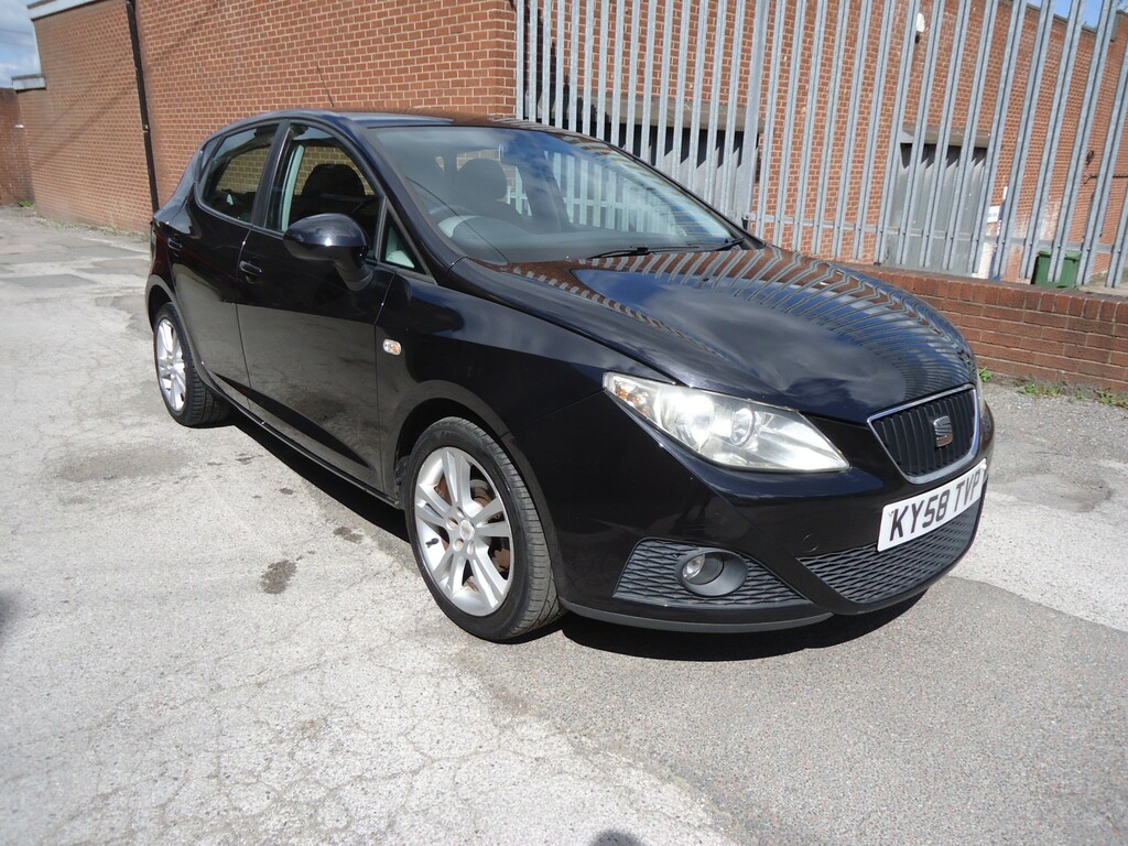 Seat Ibiza Hatchback 1.4 16V Sport 2008 Black #2