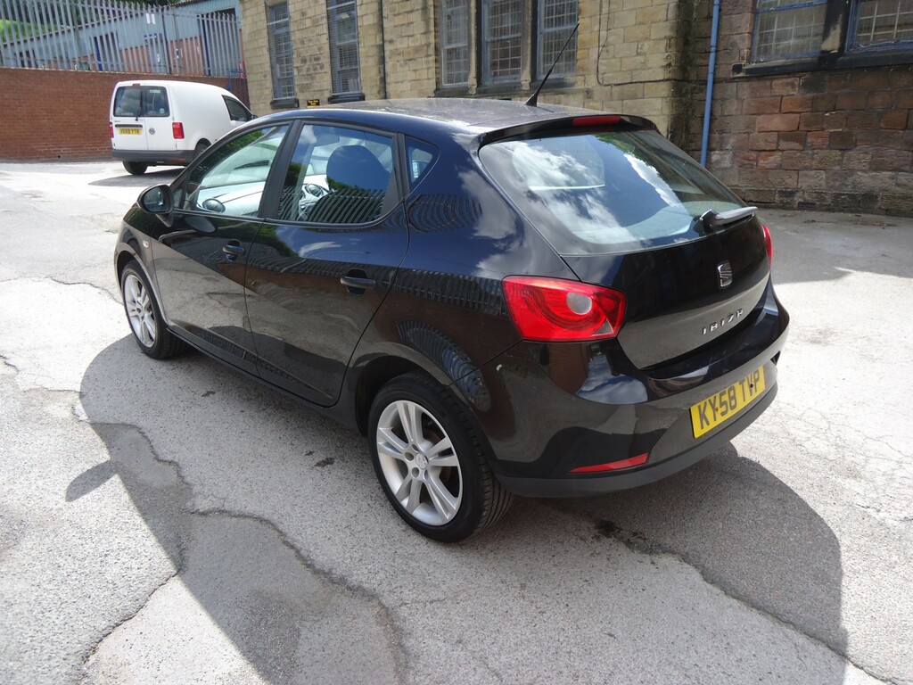 Seat Ibiza Hatchback 1.4 16V Sport 2008 Black #6