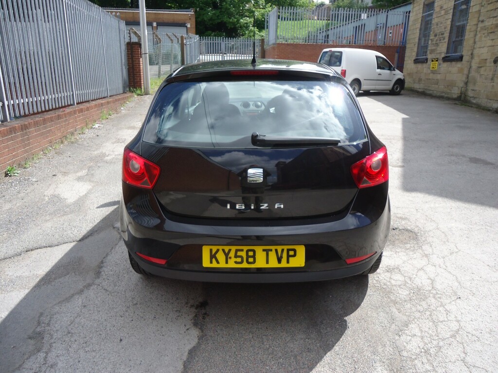 Seat Ibiza Hatchback 1.4 16V Sport 2008 Black #5