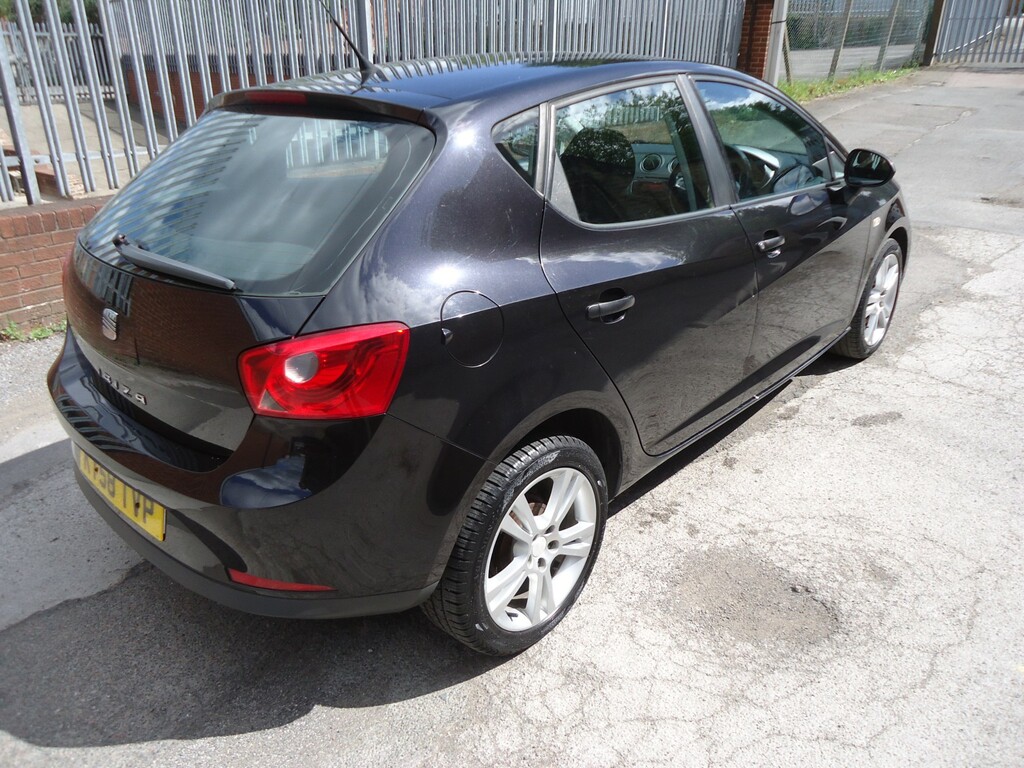 Seat Ibiza Hatchback 1.4 16V Sport 2008 Black #4