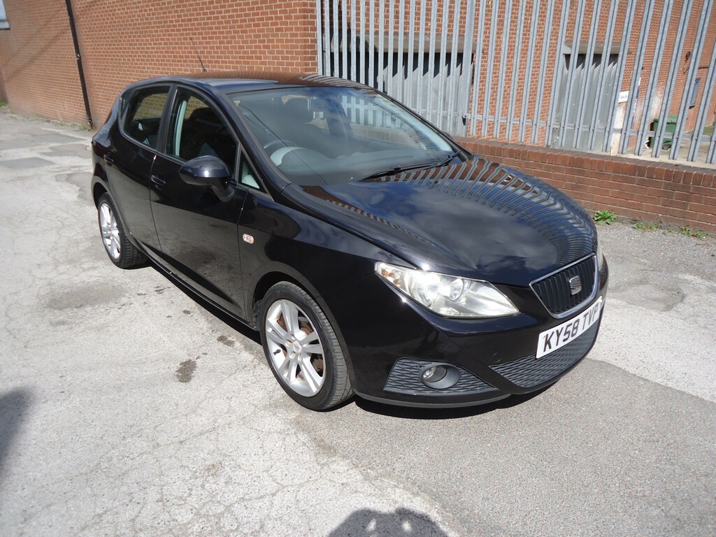 Seat Ibiza Hatchback 1.4 16V Sport 2008 Black