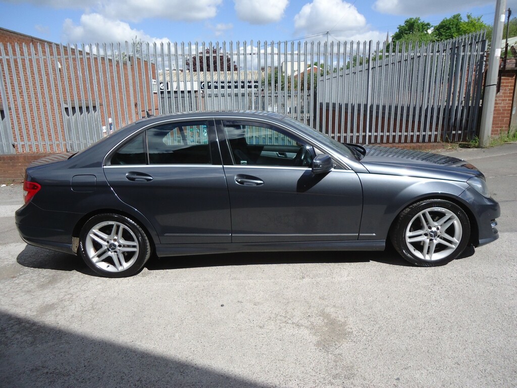 Mercedes-Benz C Class Saloon 2.1 C220 Cdi Blueefficiency Amg Sport 2012 KM62WYZ Grey #2