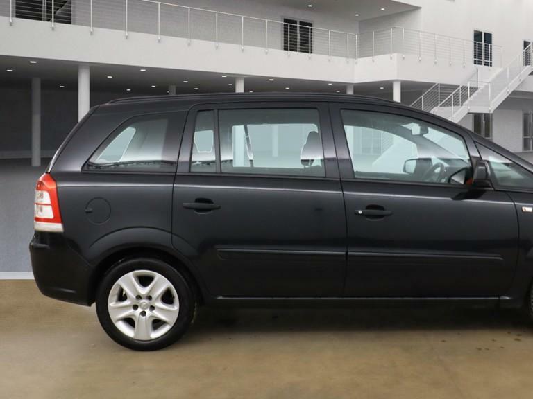 Vauxhall Zafira 1.6 16V Exclusiv Mpv Euro 5 115 AU63GWC Black #5