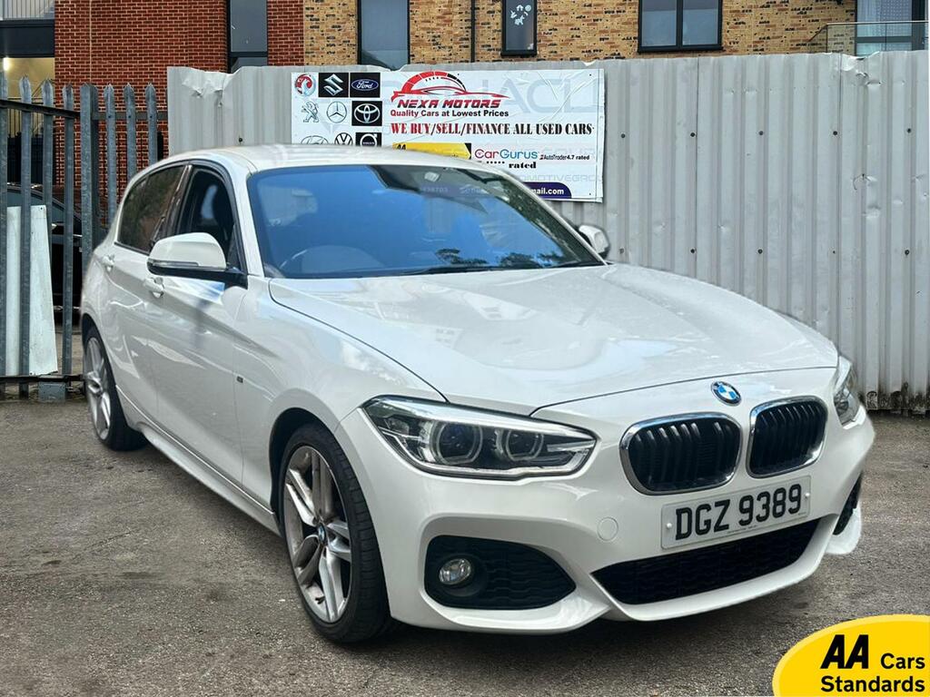 BMW 1 Series 1.6 120I M Sport Hatchback Euro 6 White #3