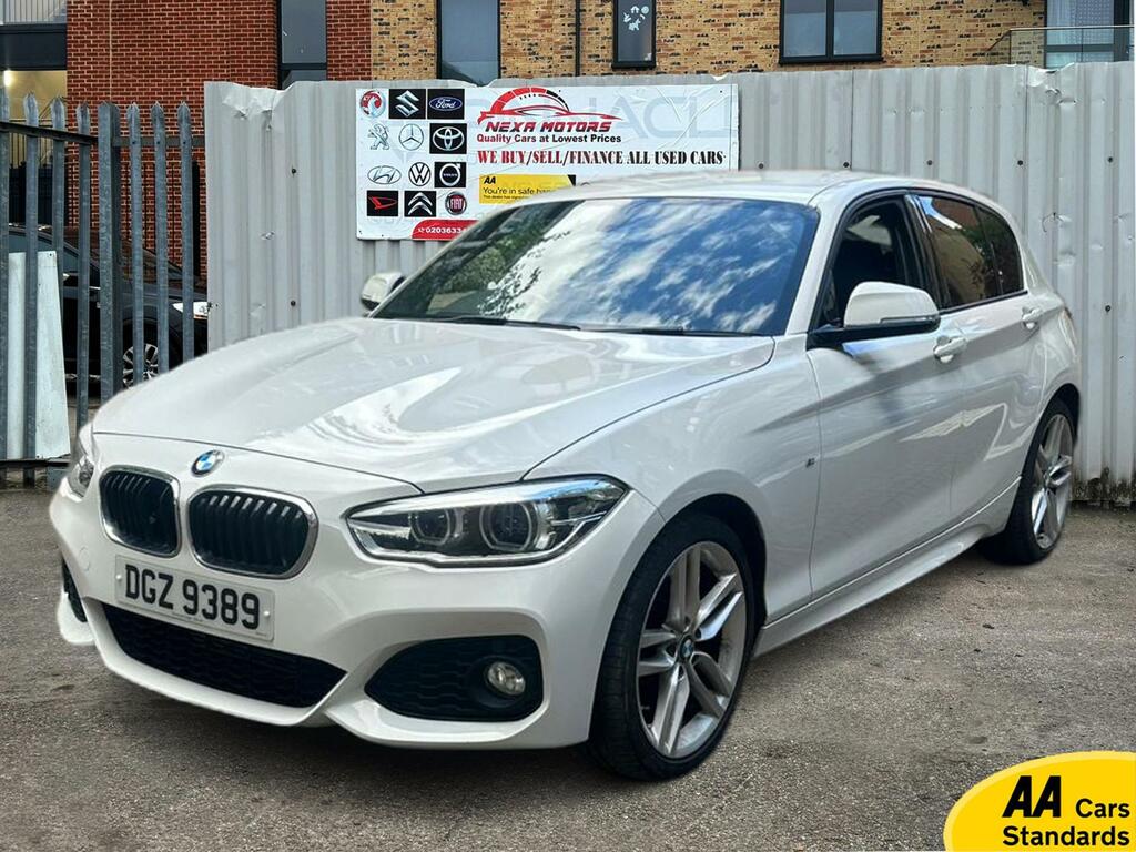 BMW 1 Series 1.6 120I M Sport Hatchback Euro 6 White #2