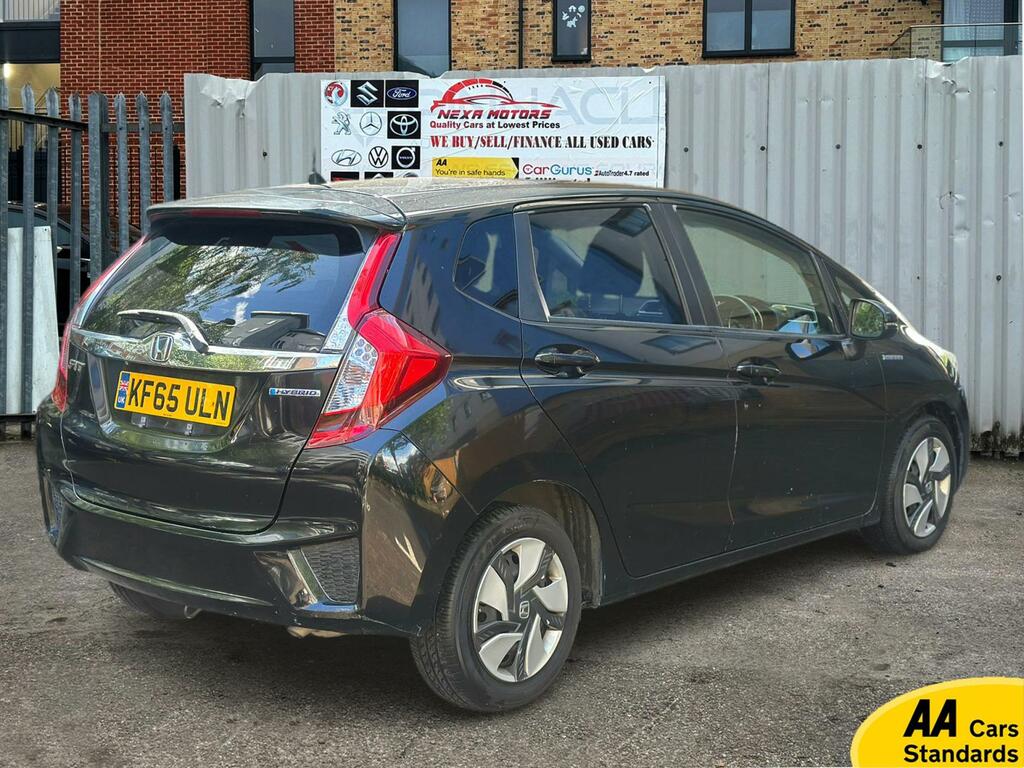 Honda Jazz 1.3 I-vtec Ex Hatchback Cvt Euro 6 Ss KF65ULN Black #6