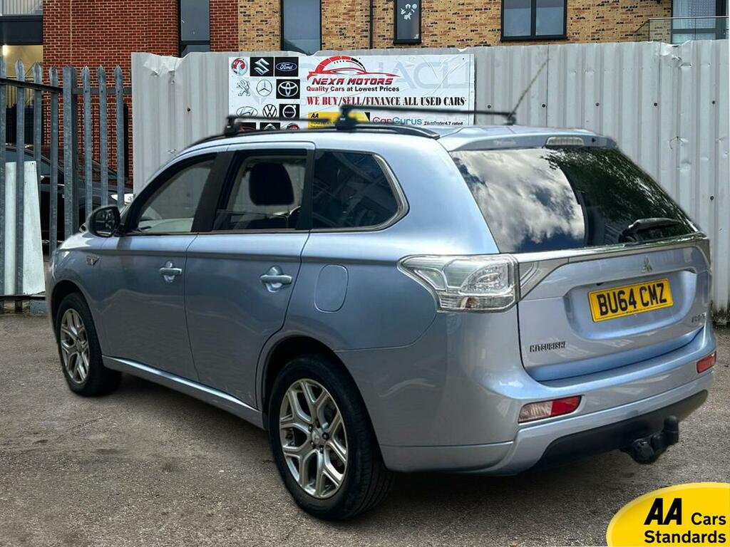 Mitsubishi Outlander 2.0H 12Kwh Gx4hs Suv Plug-in Hybrid Cvt BU64CMZ Blue #5