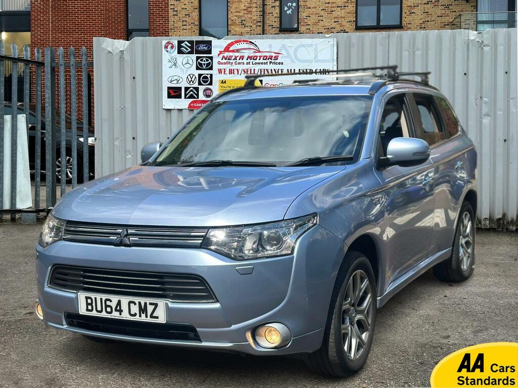 Mitsubishi Outlander 2.0H 12Kwh Gx4hs Suv Plug-in Hybrid Cvt BU64CMZ Blue #2