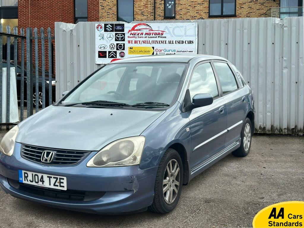 Honda Civic 1.4I Se Hatchback 172 Gkm, RJ04TZE Blue #2