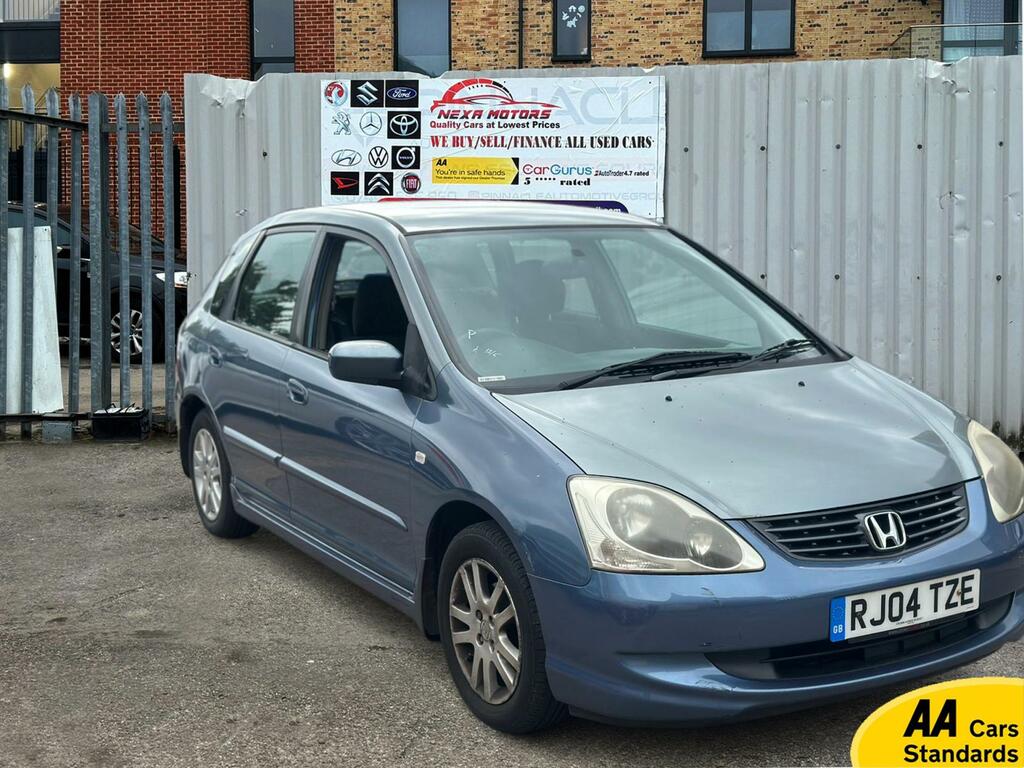 Honda Civic 1.4I Se Hatchback 172 Gkm, RJ04TZE Blue #4