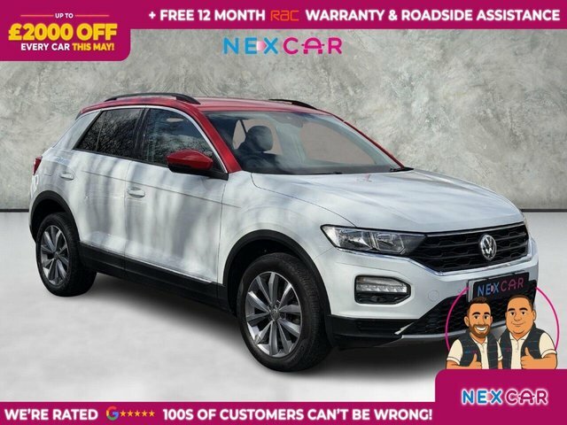 Volkswagen T-Roc 2018 1.0 Tsi Gpf Design Suv Euro White