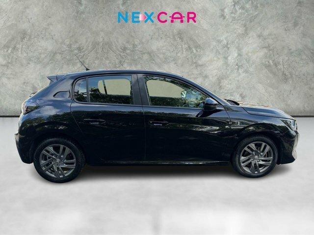 Peugeot 208 2021 1.2 Puretech Active Premium Hatchback Pet YH21RKT Black #4