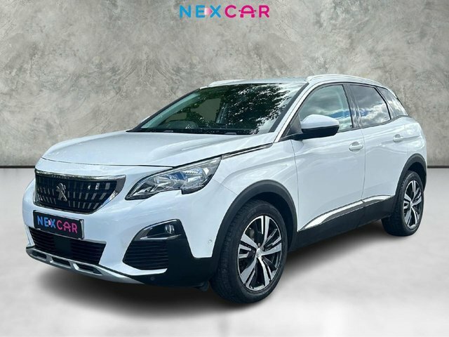 Peugeot 3008 2019 1.2 Puretech Allure Suv Eur HF19YMH White #3