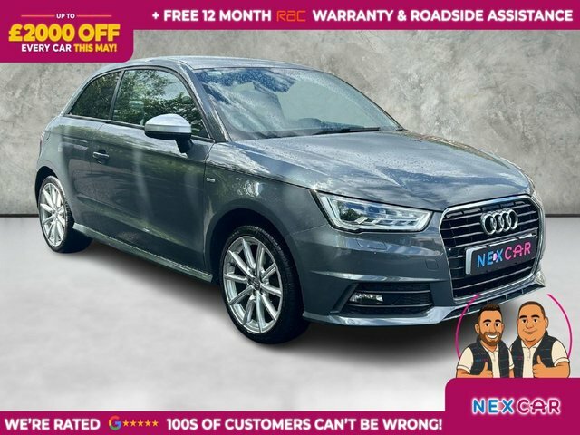 Audi A1 2017 1.6 Tdi S Line Hatchback Eu Grey