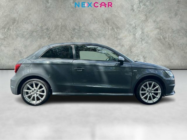 Audi A1 2017 1.6 Tdi S Line Hatchback Eu BP17HVJ Grey #4
