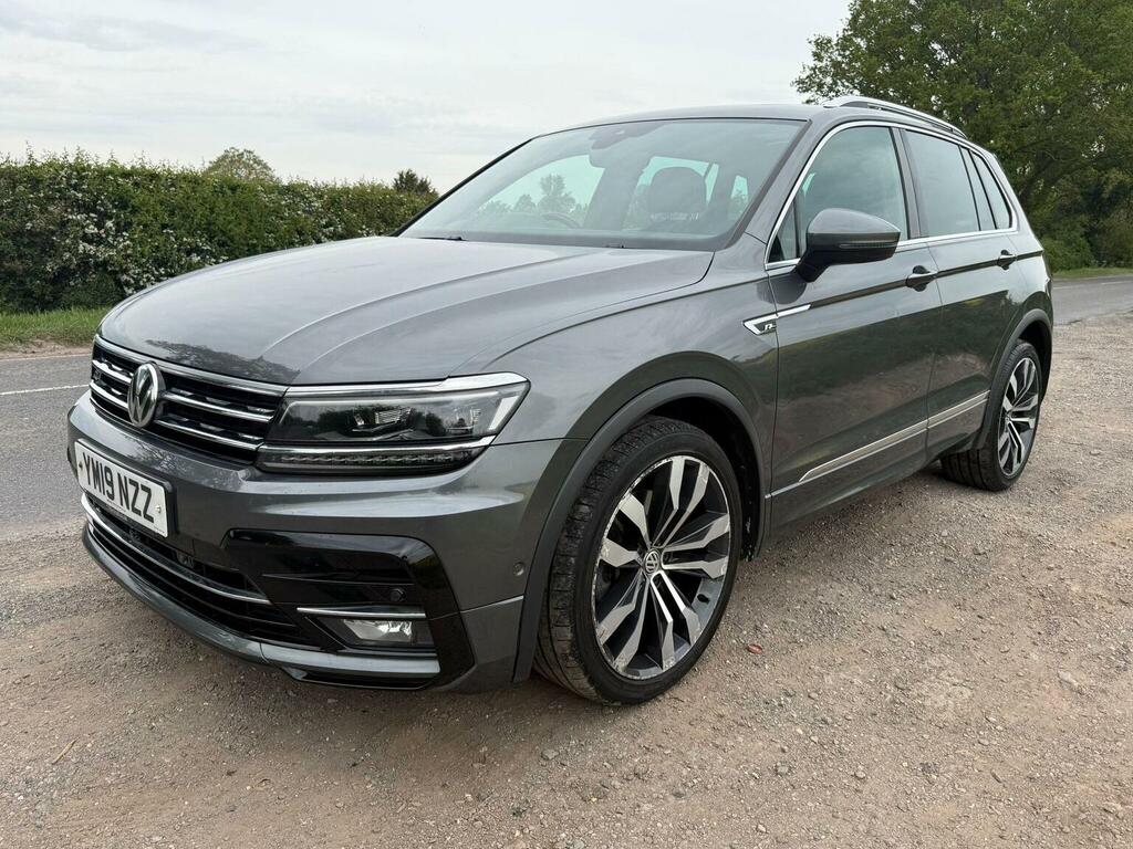 Volkswagen Tiguan 2.0 Tsi R-line Tech Dsg 4Motion Euro 6 Ss YM19NZZ Grey #6