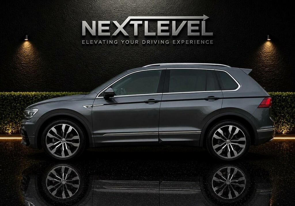 Volkswagen Tiguan 2.0 Tsi R-line Tech Dsg 4Motion Euro 6 Ss YM19NZZ Grey #2