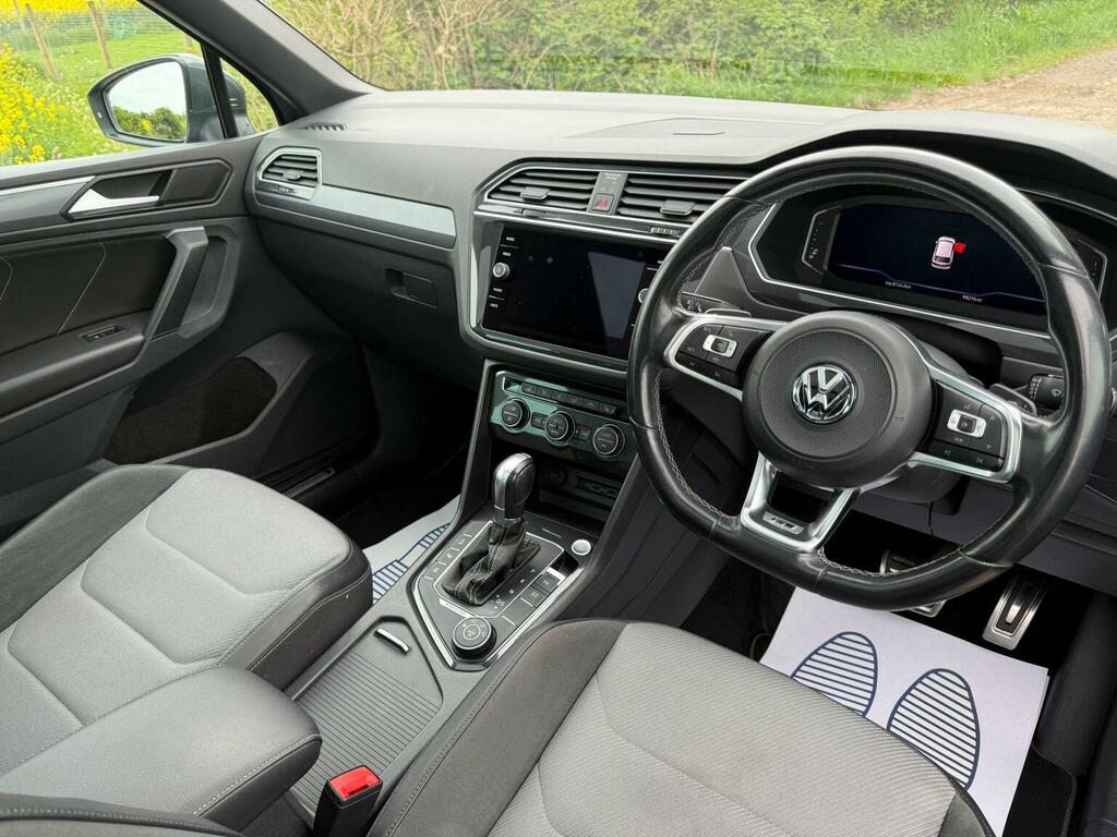 Volkswagen Tiguan 2.0 Tsi R-line Tech Dsg 4Motion Euro 6 Ss YM19NZZ Grey #3