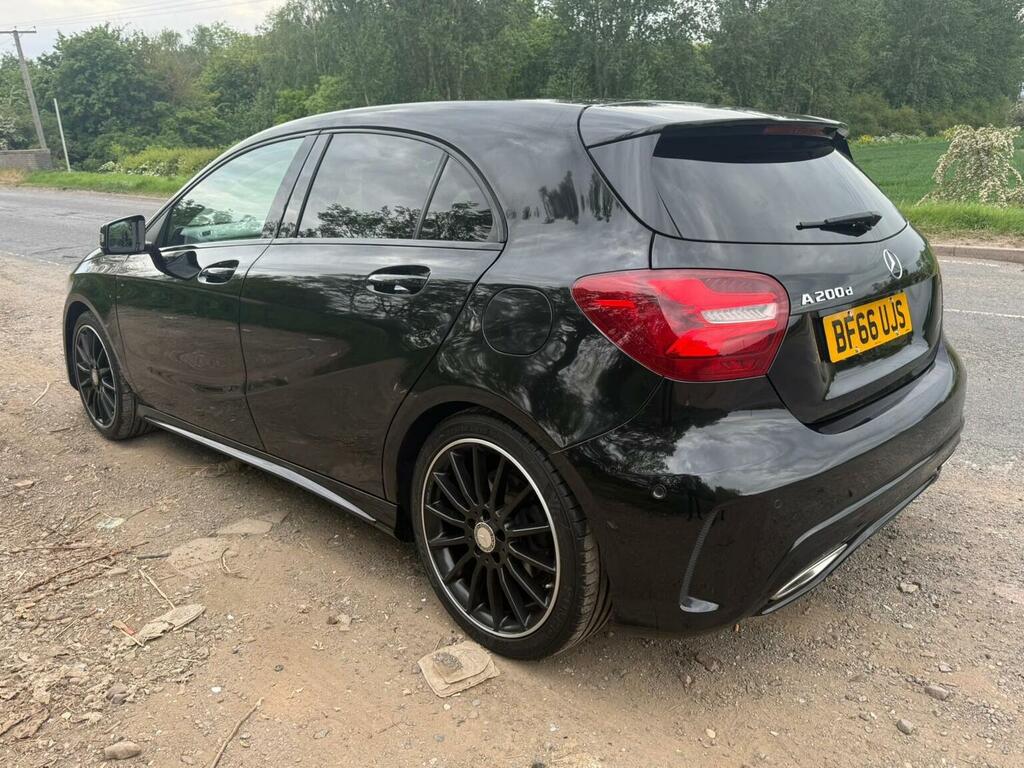Mercedes-Benz A Class 2.1 A200d Amg Line Premium 7G-dct Euro 6 Ss 5 BF66UJS Black #4